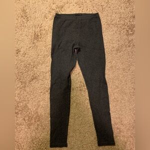 MUJI Ribbed Cotton Leggings
